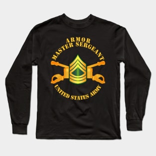 Armor - Enlisted - Master Sergeant - MSG Long Sleeve T-Shirt